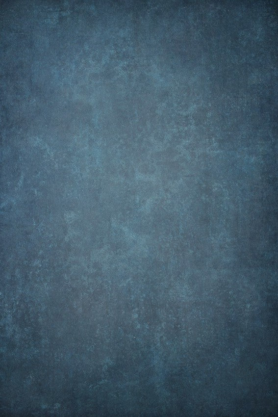 Old Abstract Dark Blue Wall Texture Portrait Photo Shoot Backdrop DHP-177