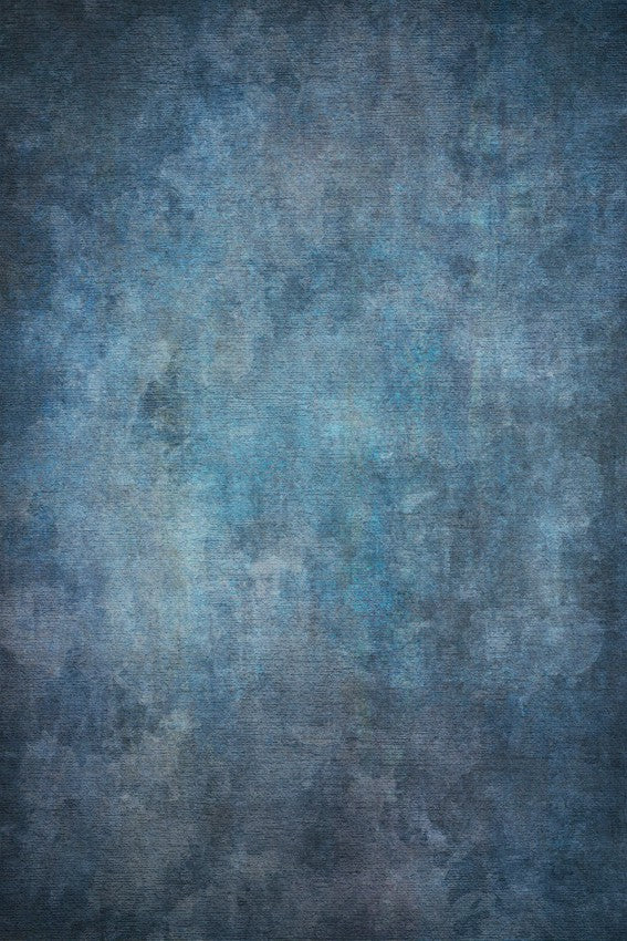 Blurry Abstract Blue Texture Portrait Photo Shoot Backdrop  DHP-187