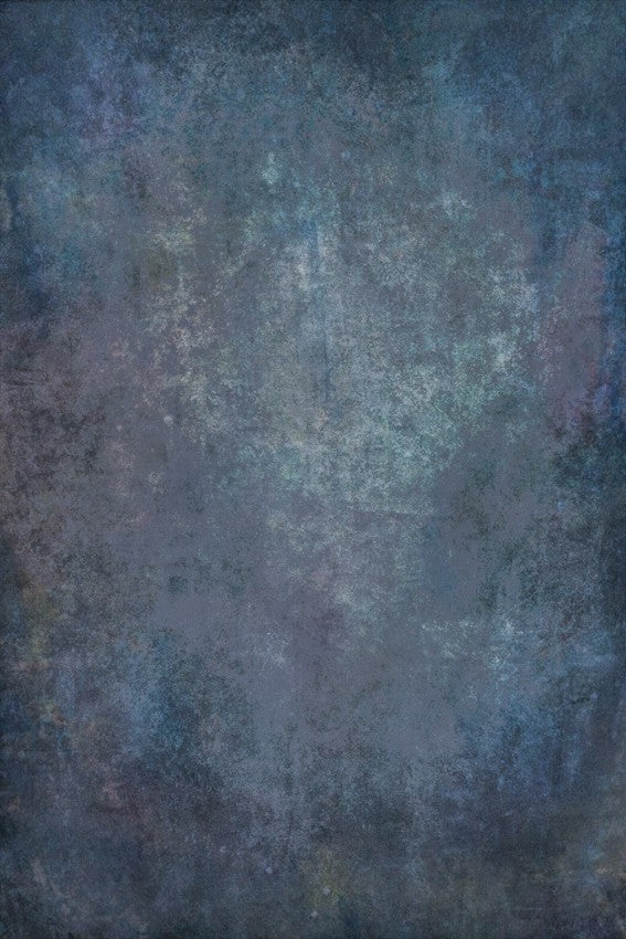 Dark Blue Abstract Texture Portrait Backdrop 