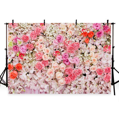 Red Flower Wall Backdrop for Photo Studio G-185 – Dbackdrop