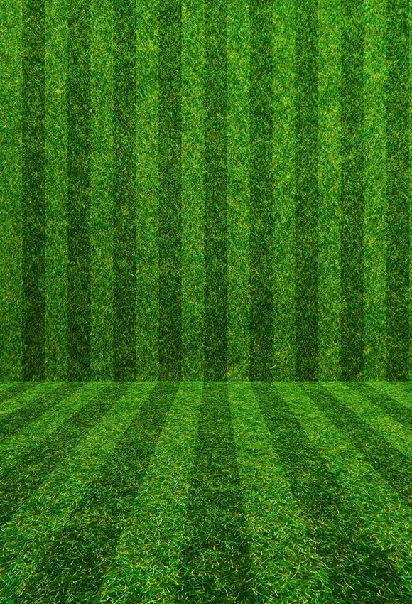 Green Grass Soccer Football Field Photo Studio Backdrop G-297