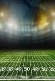 Green Lawn Football Field Gym Lights Blurry Backdrops G-301