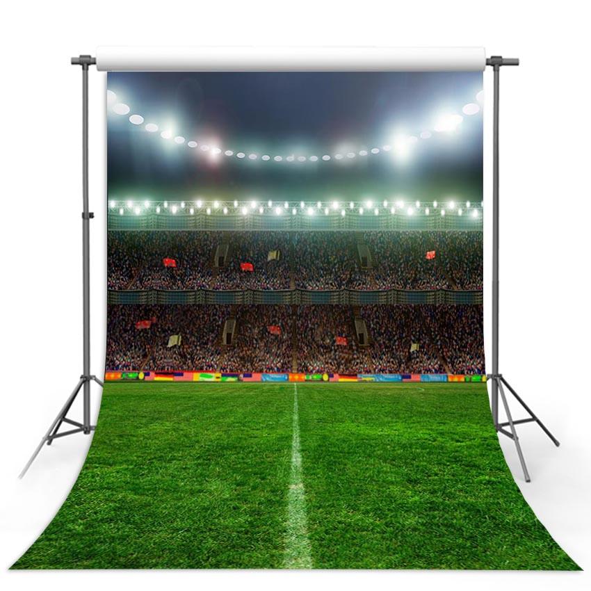 Soccer Backdrops Green Backdrops G-308