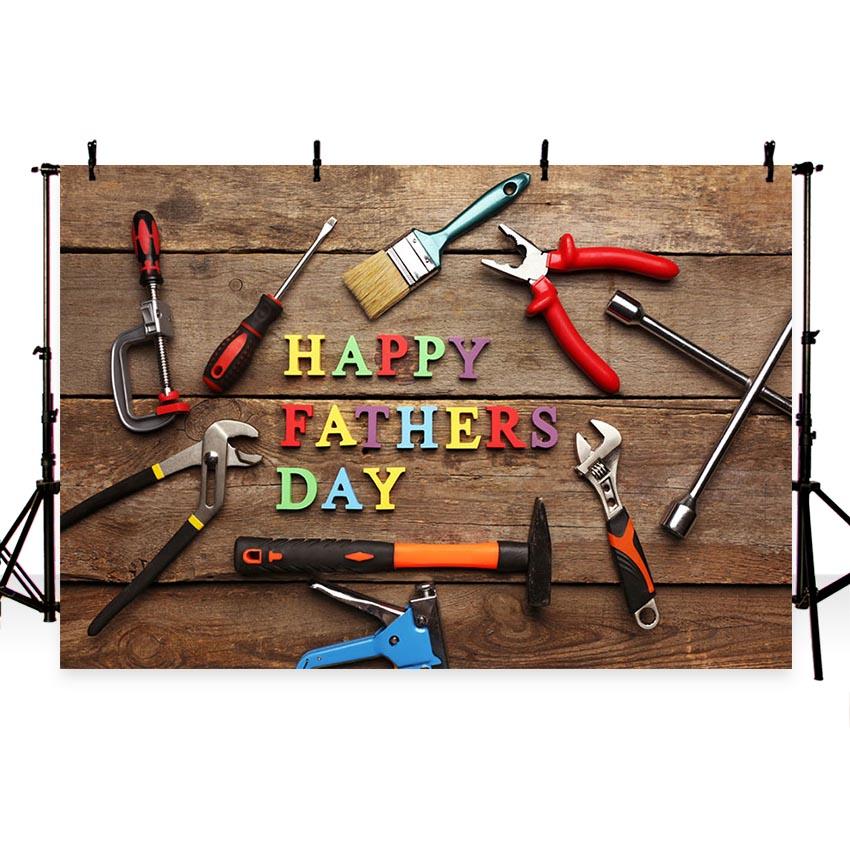 Father's Day Backdrop Brown Backdrop Wood Background G-333