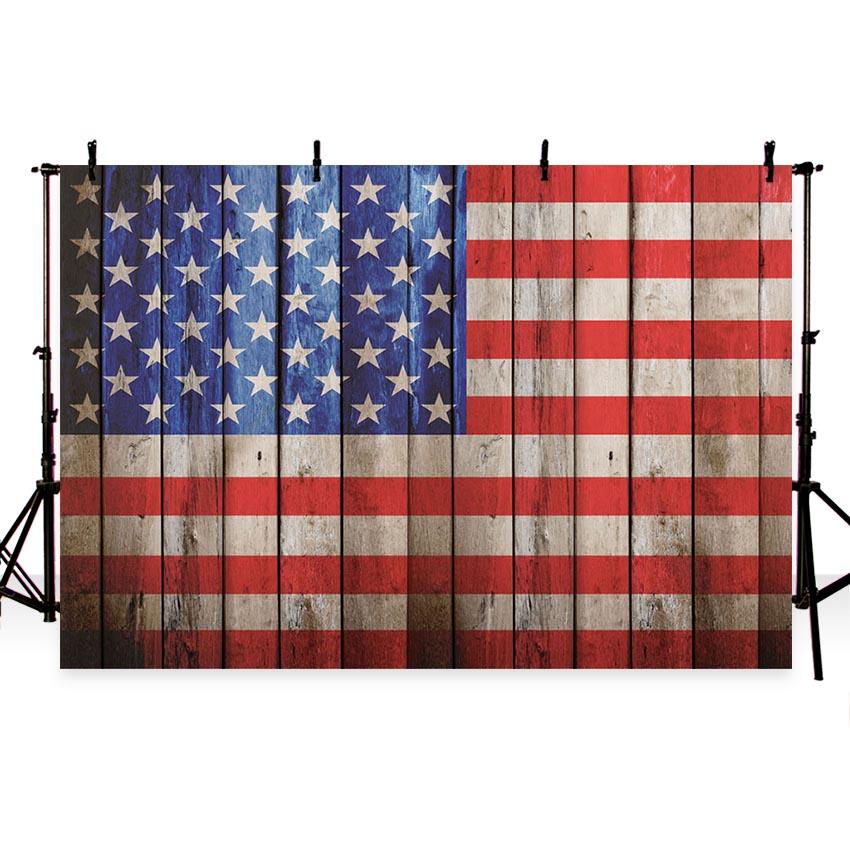  American Independence Day USA Flag Backdrop G-342