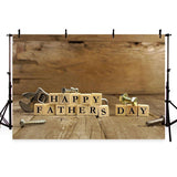 Father's Day Backgrounds Wood Backdrop G-387