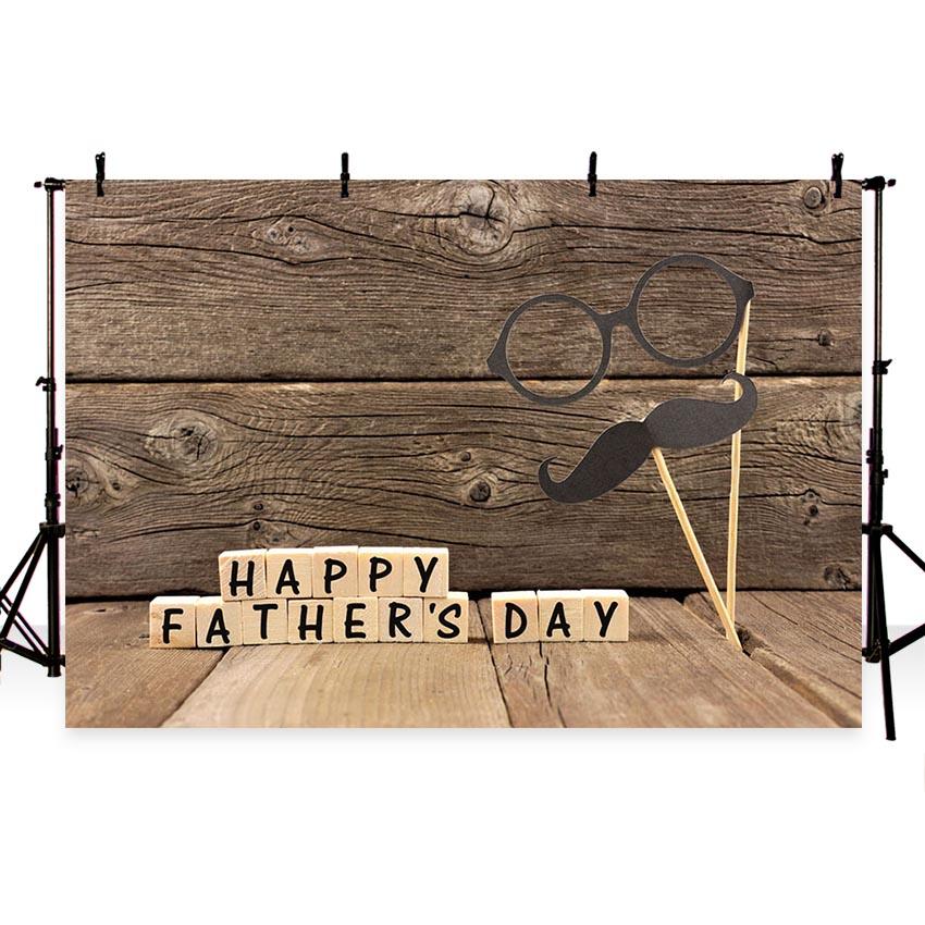 Father's Day Backdrop Wood Backdrops G-398