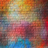 Graffiti Brick Wall Backdrops for Photo  G-422