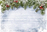 Christmas Backdrops Photo Backdrop Snow Background G-519