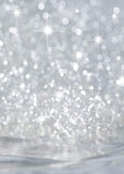 Silver  Stars Glitter Bokeh Bright Backdrop for Photography GC-97