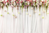 Flower Curtain Backdrops for Party Photography HJ04269