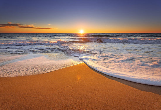 Summer Sunset Beach Sky Blue Ocean Backdrop HJ05414 – Dbackdrop
