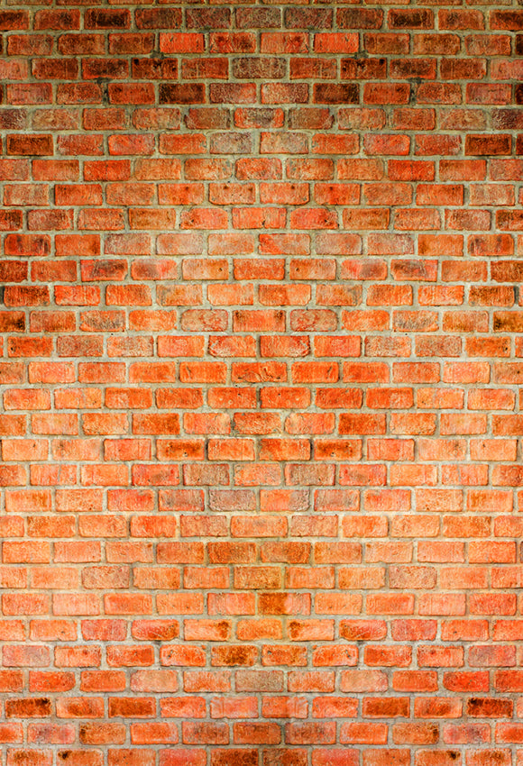 Red Brick Wall Photo Booth Backdrops J03145