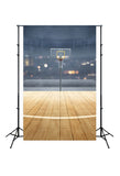 Basketball Court Indoor Photography Sports Club Studio Photo Backdrop J04311