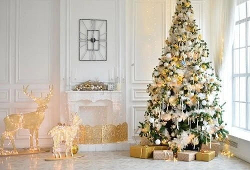 Christmas Room Photography Backdrop Cloud Ladder, Tree, Gifts Christmas  Decor Clearance 7X5ft Perfect For Xmas Parties And Studio Shoots From  Dreambackdrop, $32.16