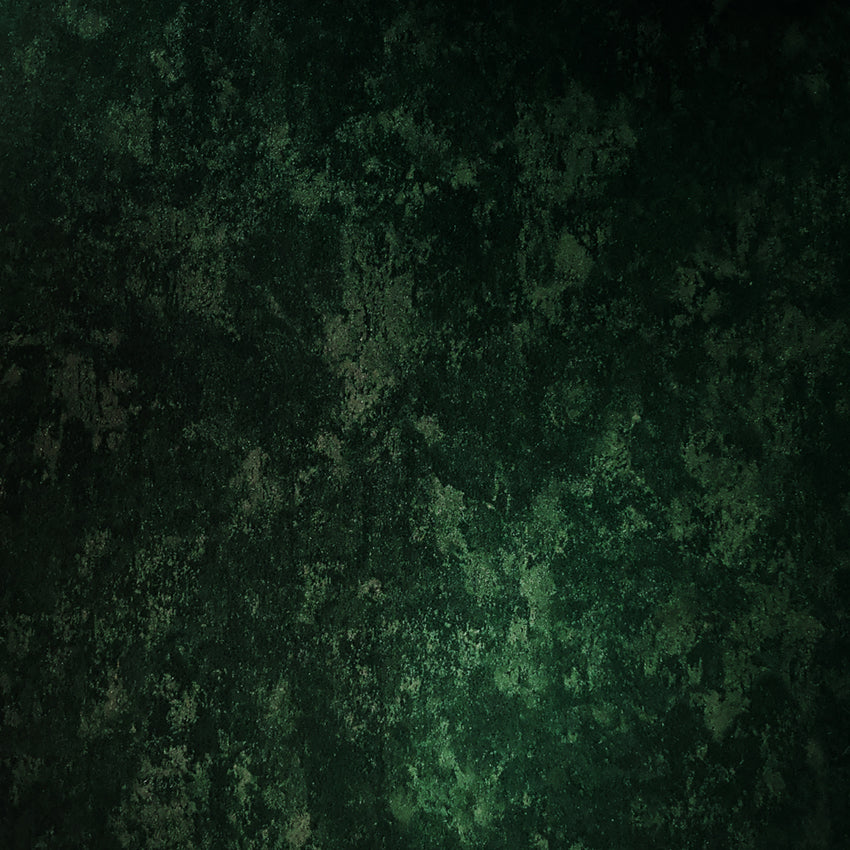 Deep Green Black Spot Abstract Backdrop LM-01389