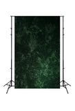 Deep Green Black Spot Abstract Backdrop LM-01389