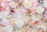 Printed Flower Wall Backdrop for Photo Booth LM-H00112