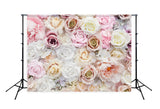 Printed Flower Wall Backdrop for Photo Booth LM-H00112