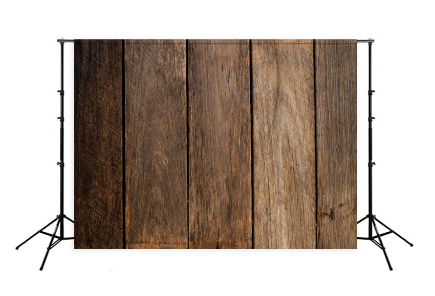 Grunge Wood Wall Photo Booth Backdrop LM-H00204