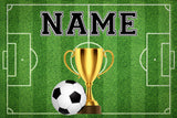 Champion Trophy Soccer Court Custom Sports Backdrop