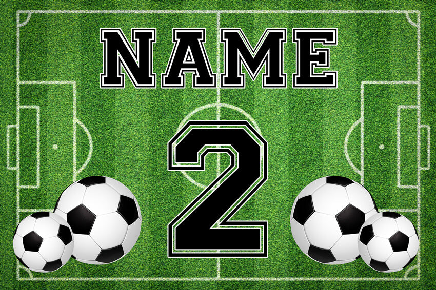 Soccer Court Sports Stadium Custom Backdrop