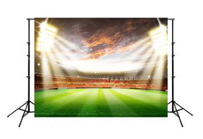 Soccer Stadium Soccer Photography Backdrop M026 – Dbackdrop