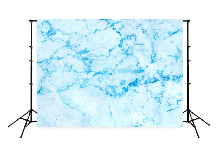 Teal Marble Natural Texture Backdrop for Photo Booth M040