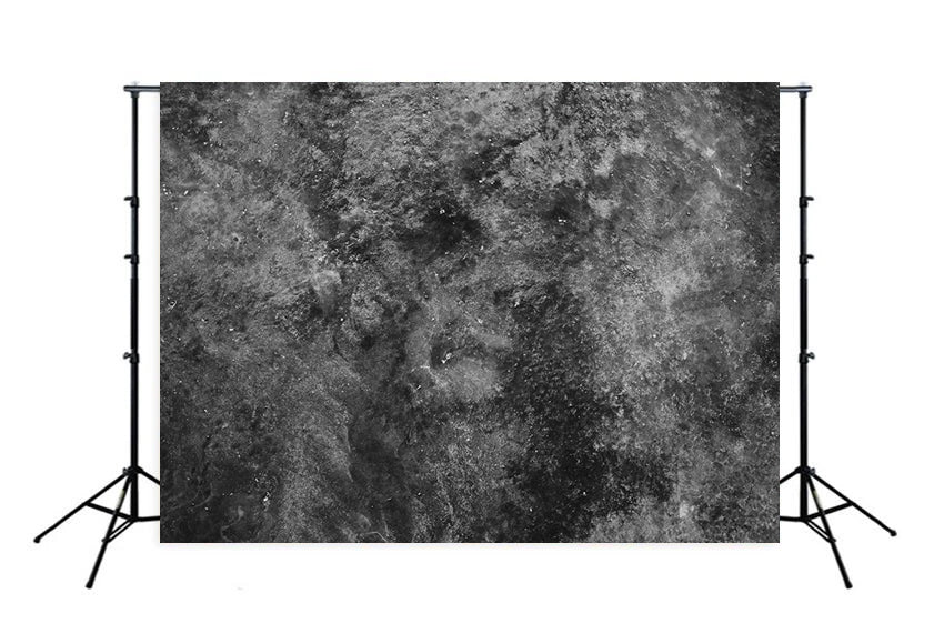 Black Marble Texture Abstract Backdrop for Photo Booth M060