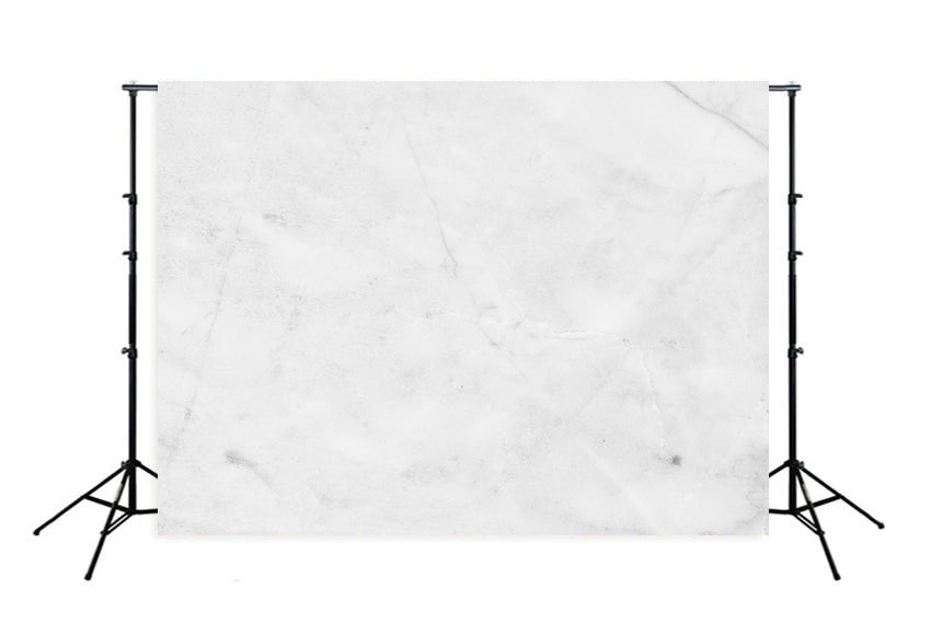 Marble Texture White Studio Backdrop for Photography M082