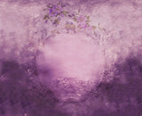 Floral Backdrop Dreamy Purple Backdrop for Photography NB-030