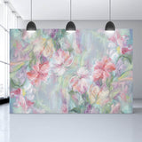 Artistic Oil Painting Flowers Photography Backdrop for Photo Booth NB-494