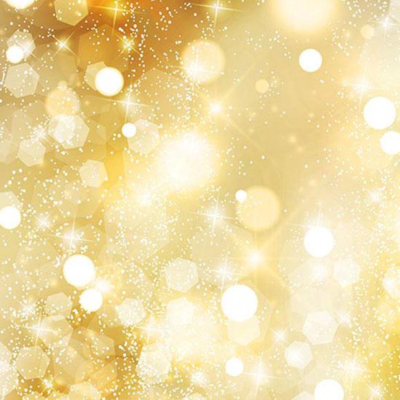 Gold Shinny Bokeh Backdrop for Photography S-2897