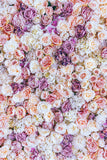 Rose Flower Wall Backdrop Weddig Birthday Backdrop S-3173