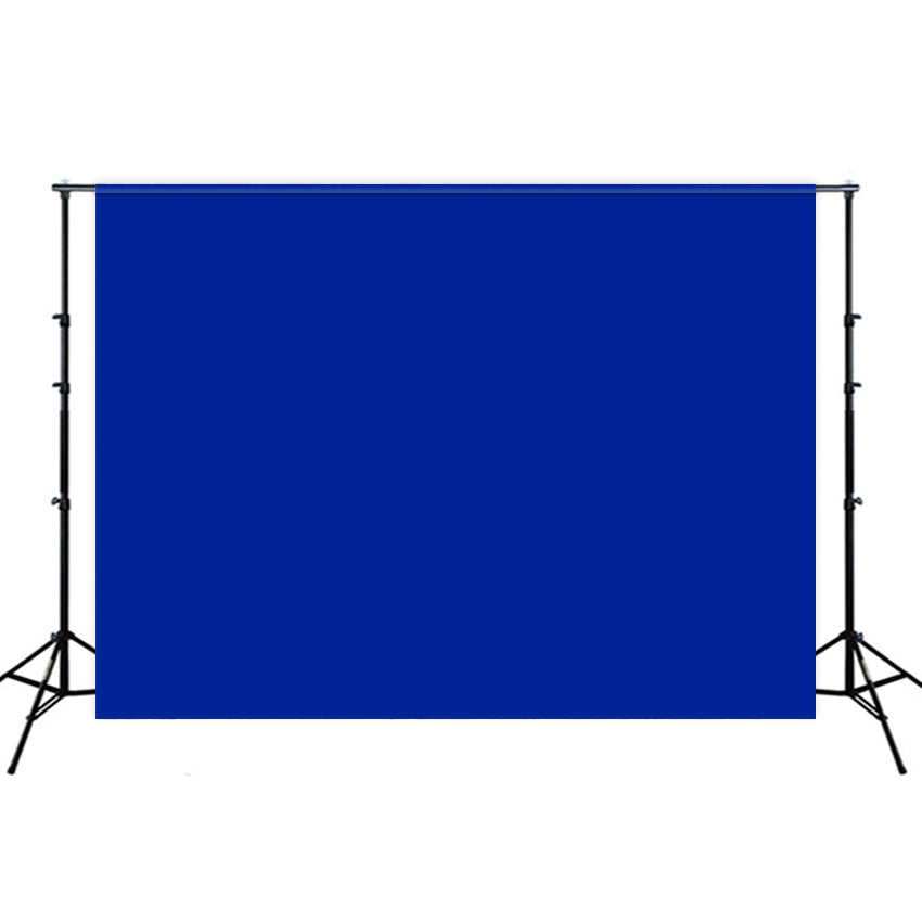 Royal Blue Solid Color Portrait Photography Backdrop