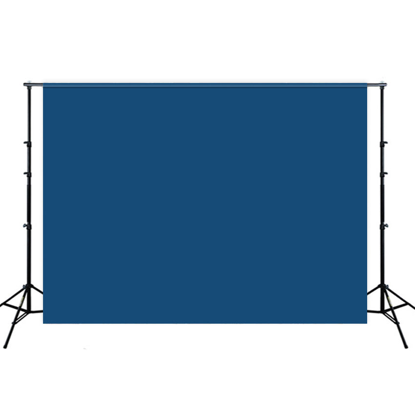 Ink Blue Backdrop Solid Color Photography Backdrop SC43