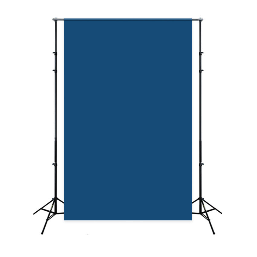 Ink Blue Backdrop Solid Color Photography Backdrop SC43