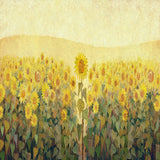 Summer Backdrop Sunflower Art  Photo Backdrop