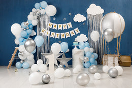 Happy 1st Birthday Baby Children Photography Backdrop SH-758 – Dbackdrop