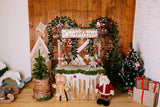 Christmas Sweets Toys Photohraphy Backdrop