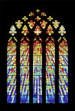 Ancient Church Stained Glass Window Backdrop SH-999