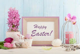 Easter Spring  Flowers  Backdrop for Photography SH201