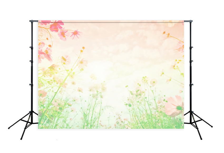 Spring Natural Flowers Backdrop for Photography SH215