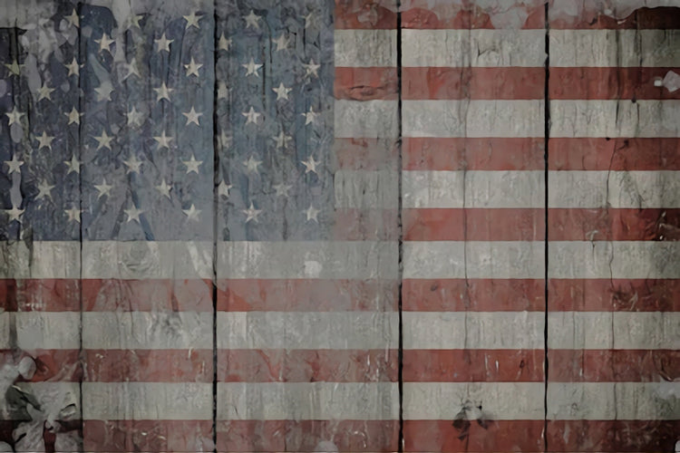 Independence Day USA Flag Wood Texture Backdrop SH297 – Dbackdrop