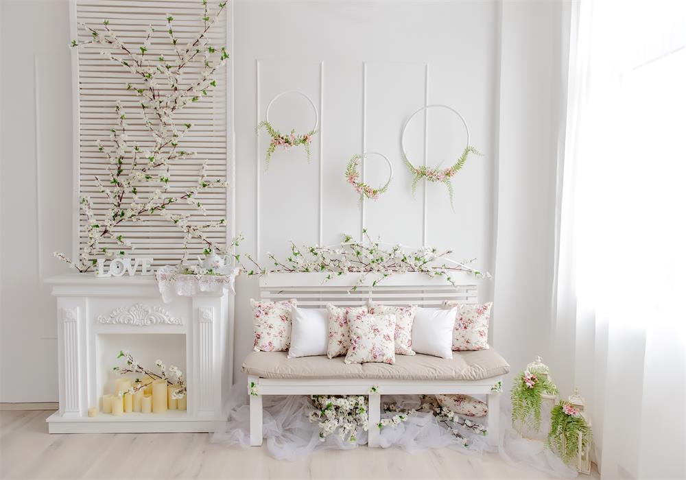 Spring Backdrop Photo Studio Spring Decor 