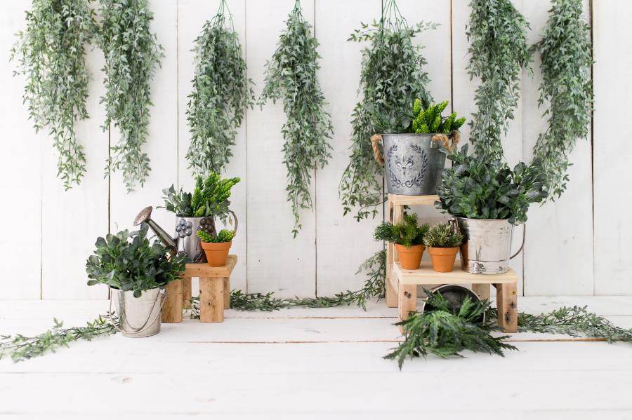 Spring Garden Baby Photo Booth Backdrop 