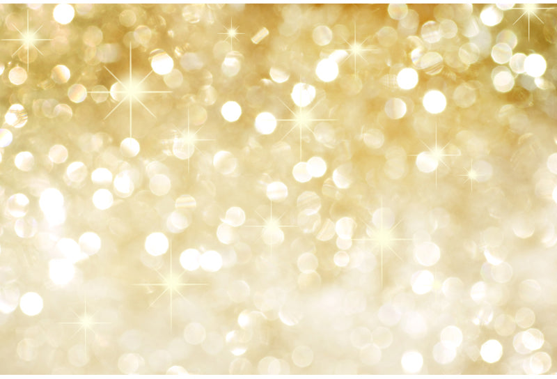 Golden Bokeh Glitter Photography Backdrop ZH-87