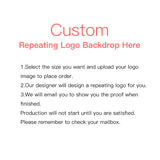 Custom Step & Repeat Logo Personalized Photo Banner