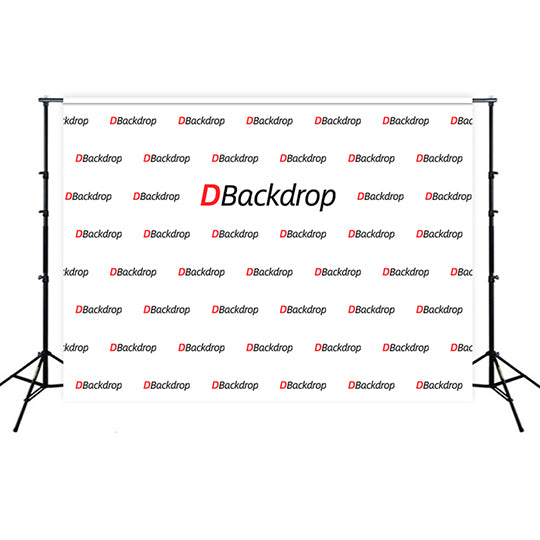 Custom Trade Shows Repeating Logo Backdrop TR2