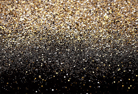 Gold Bokeh Spots Shinning Sparkle Photography Backdrop LV-1362